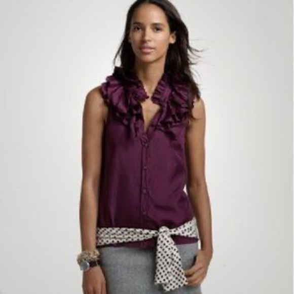 🛍️ J. Crew Kelsey Sleeveless Ruffle Tank - Picture 4 of 9